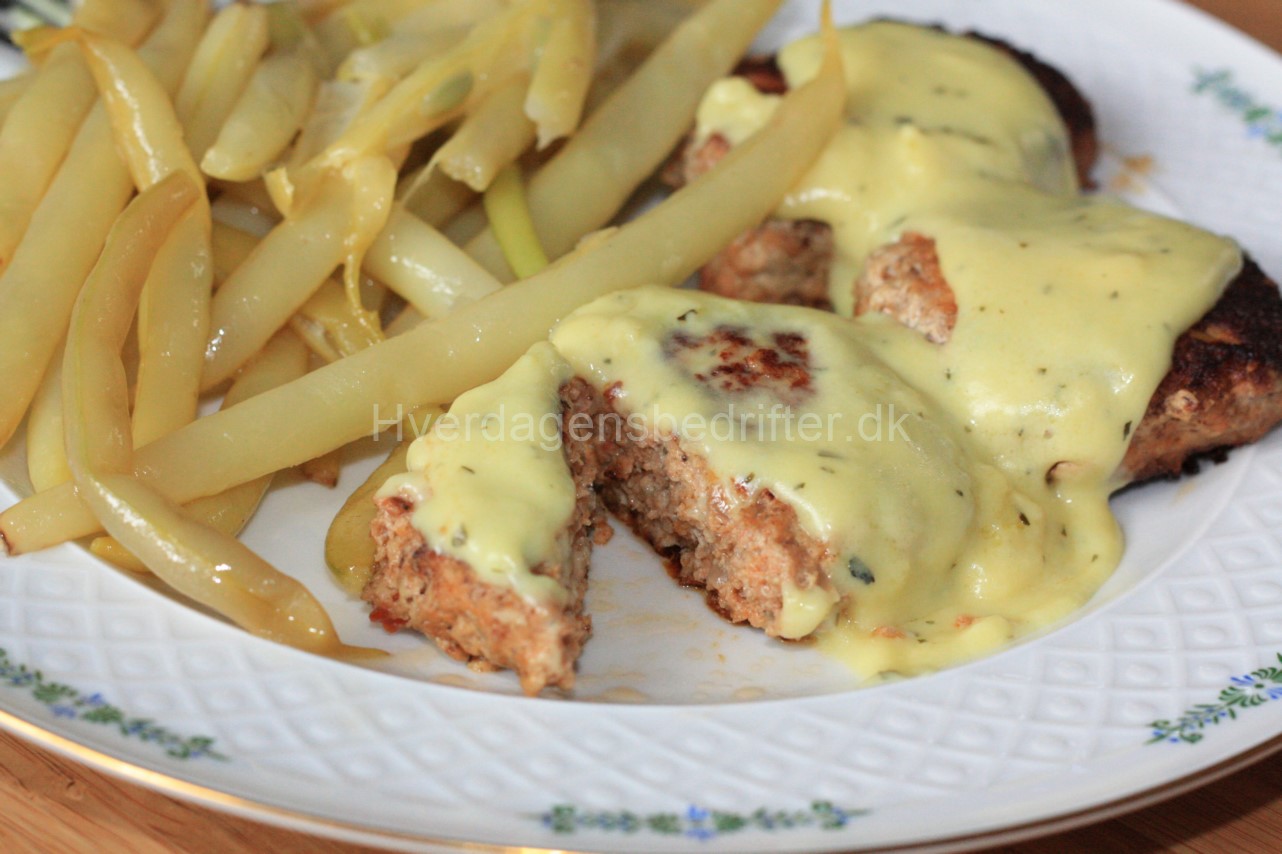 Frikadeller med soltørrede tomater