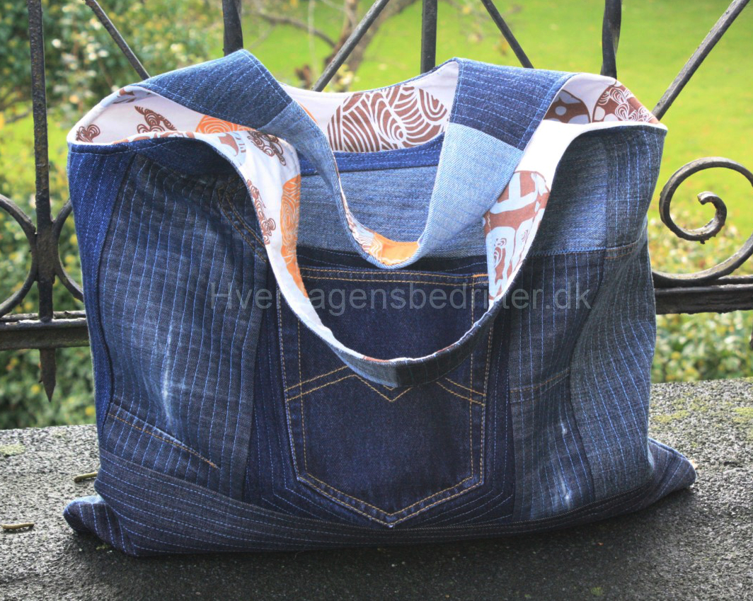 Quiltet denim bag2